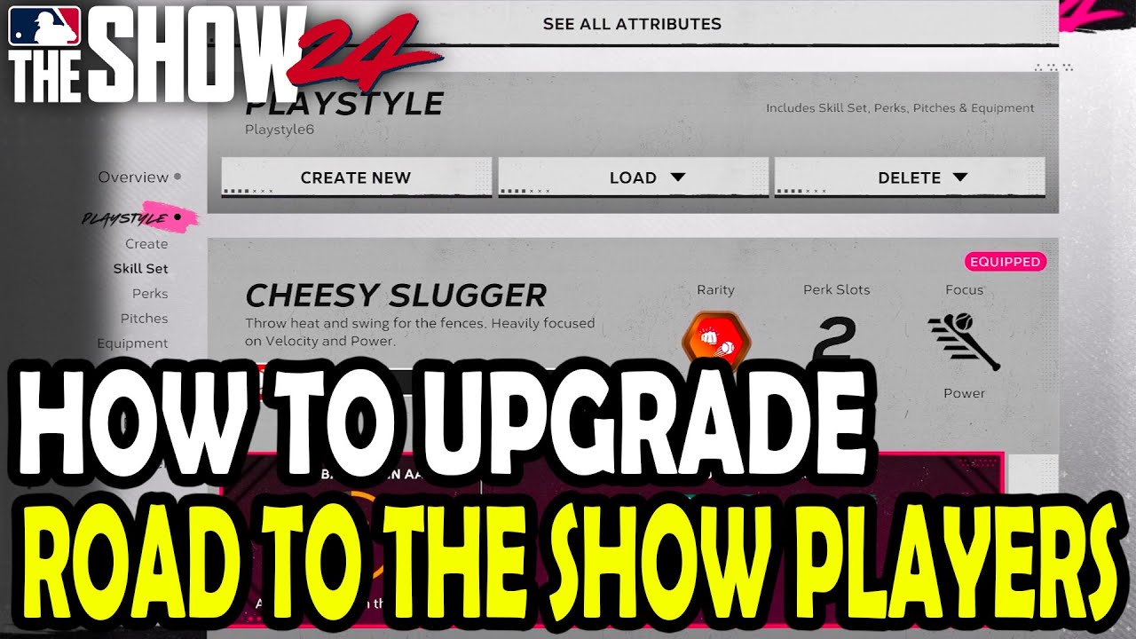 Как улучшить игрока «Дорога к шоу» в MLB The Show 24