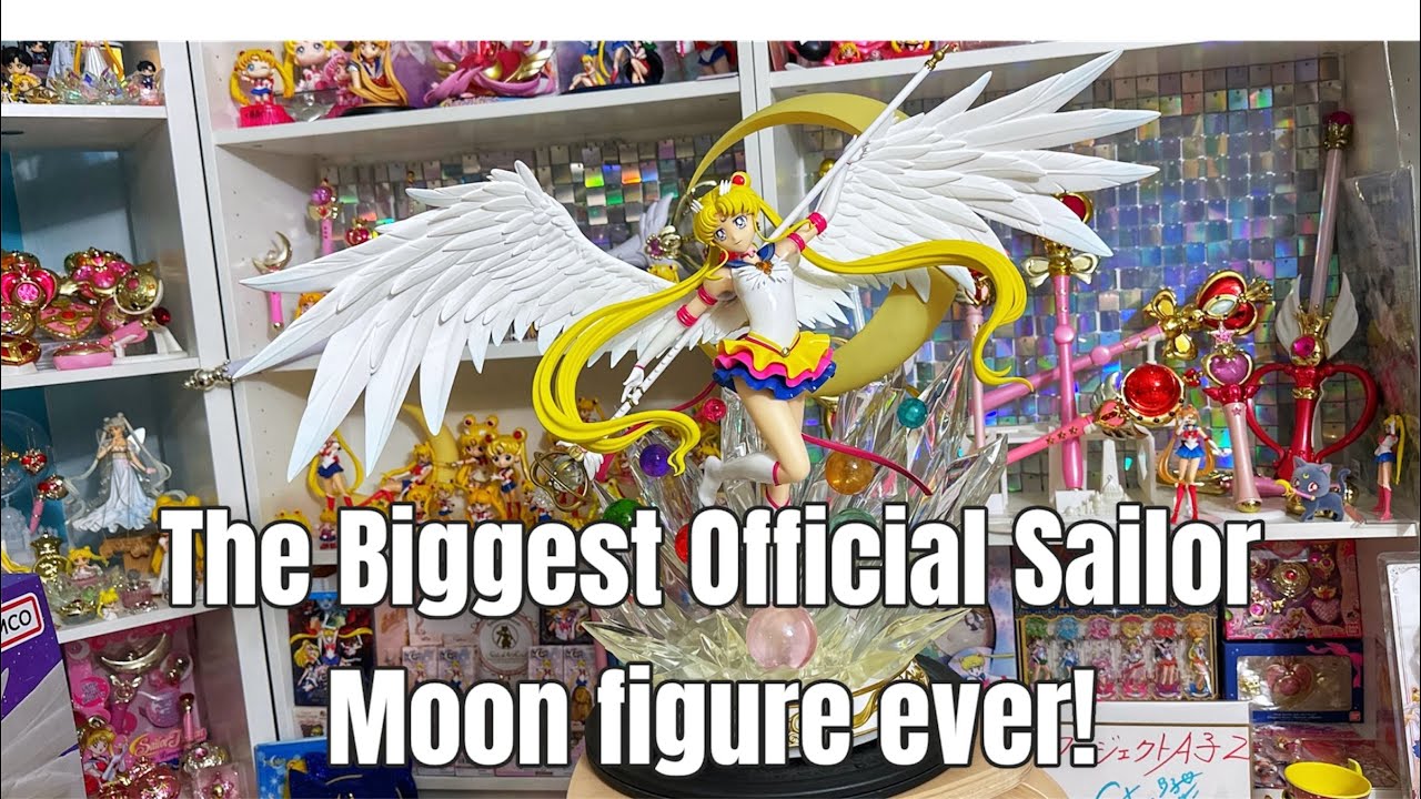 Eternal Sailor Moon Wonder Statue Unboxing & Review | LED Figure, Scale Comparison 2025