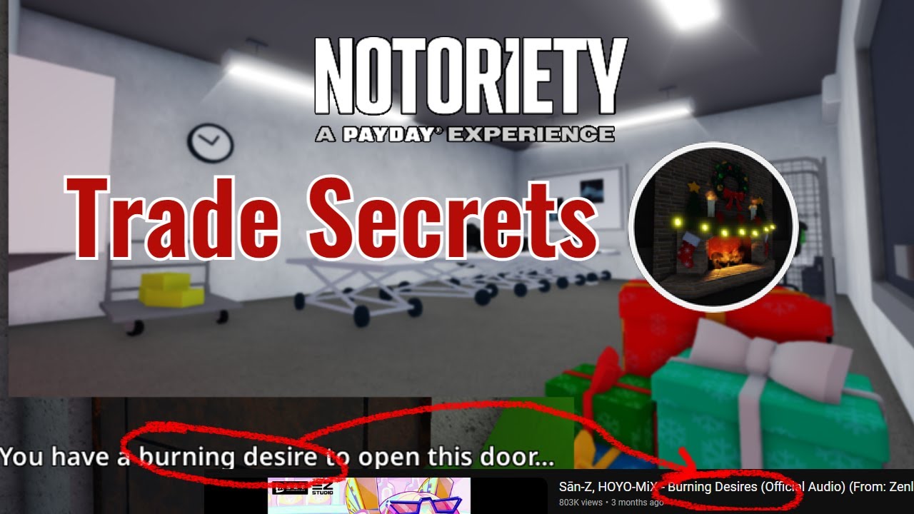 Notoriety - Trade Secrets in a nutshell