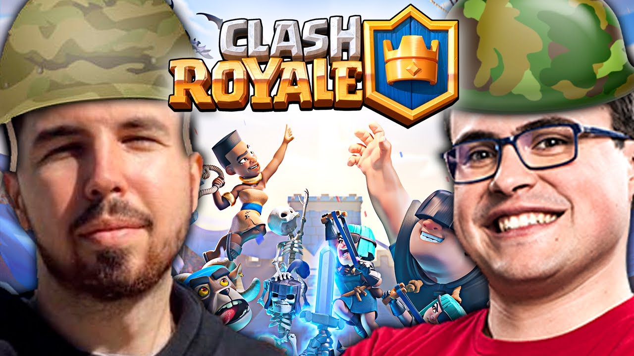 WILLYREX y ALVARO845 en CLASH ROYALE! 👀😍 DUO DE VETERANOS! 😎