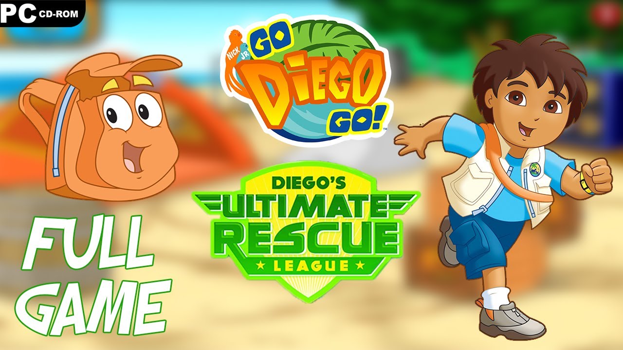 Go, Diego, Go!™: Diego's Ultimate Rescue League (PC 2010) - Full Game HD Walkthrough - No Commentary