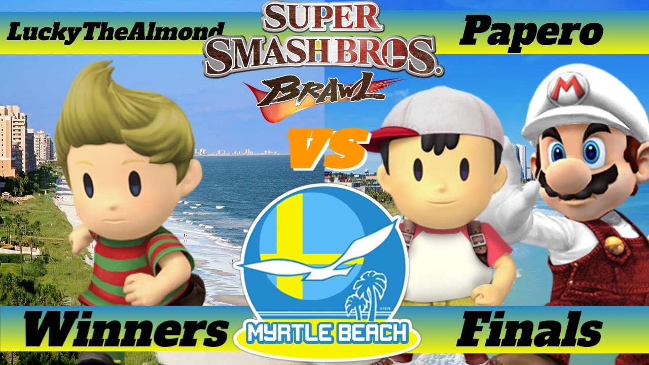 SocaSmash 168 Brawl Singles: LuckyTheAlmond (Lucas) vs Papero (Mario, Ness) Winners Finals