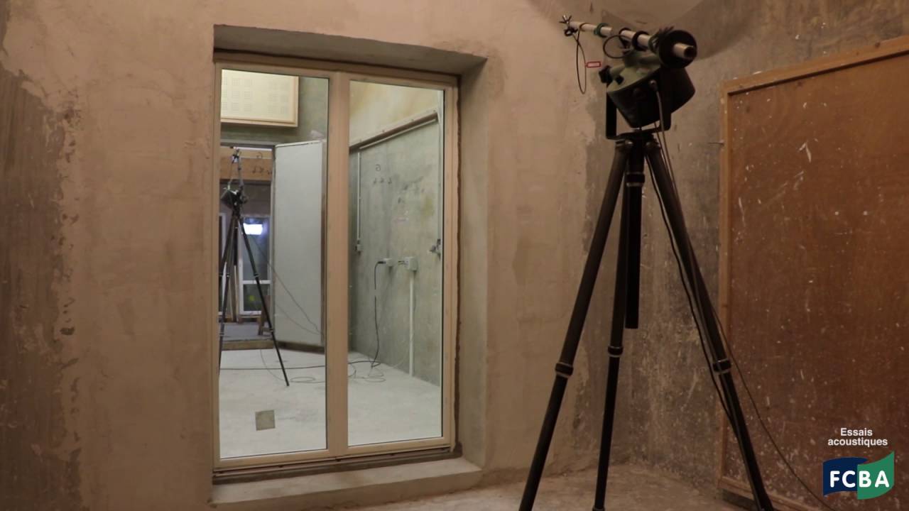Laboratoire Physique FCBA - Essais acoustiques