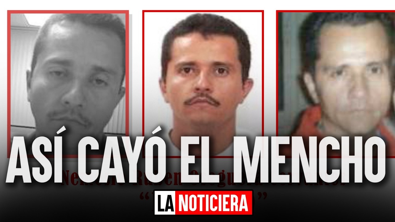 ASÍ CAYÓ EL MENCHO