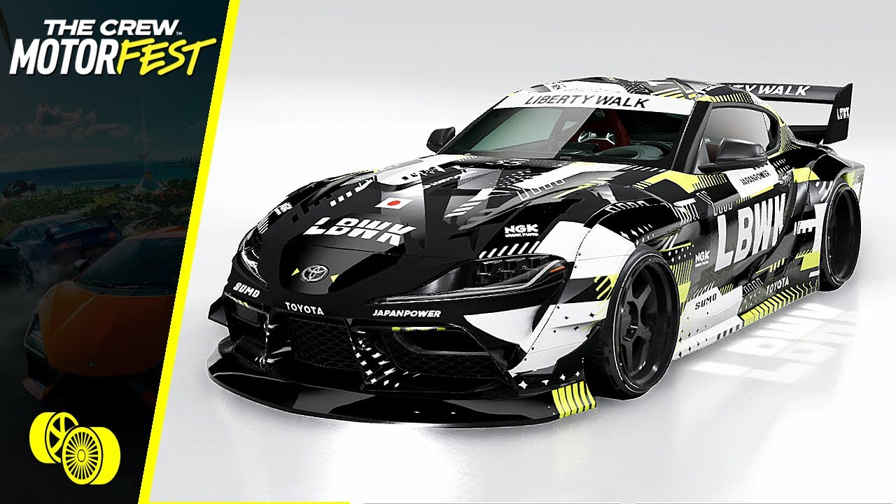The Crew Motorfest - Customization: Toyota GR Supra 2021 LBWK Edition