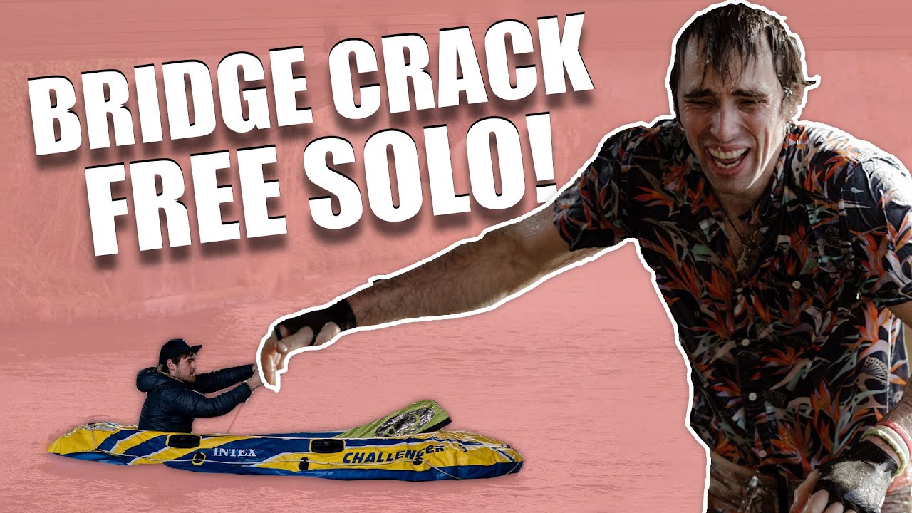 Bridge Crack Free Solo | Robbie reacts to your comments