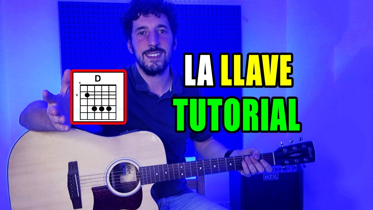 Cómo Tocar La Llave – Callejeros | Tutorial Guitarra Paso a Paso (Acordes, Rasgueo y Punteo) Rock