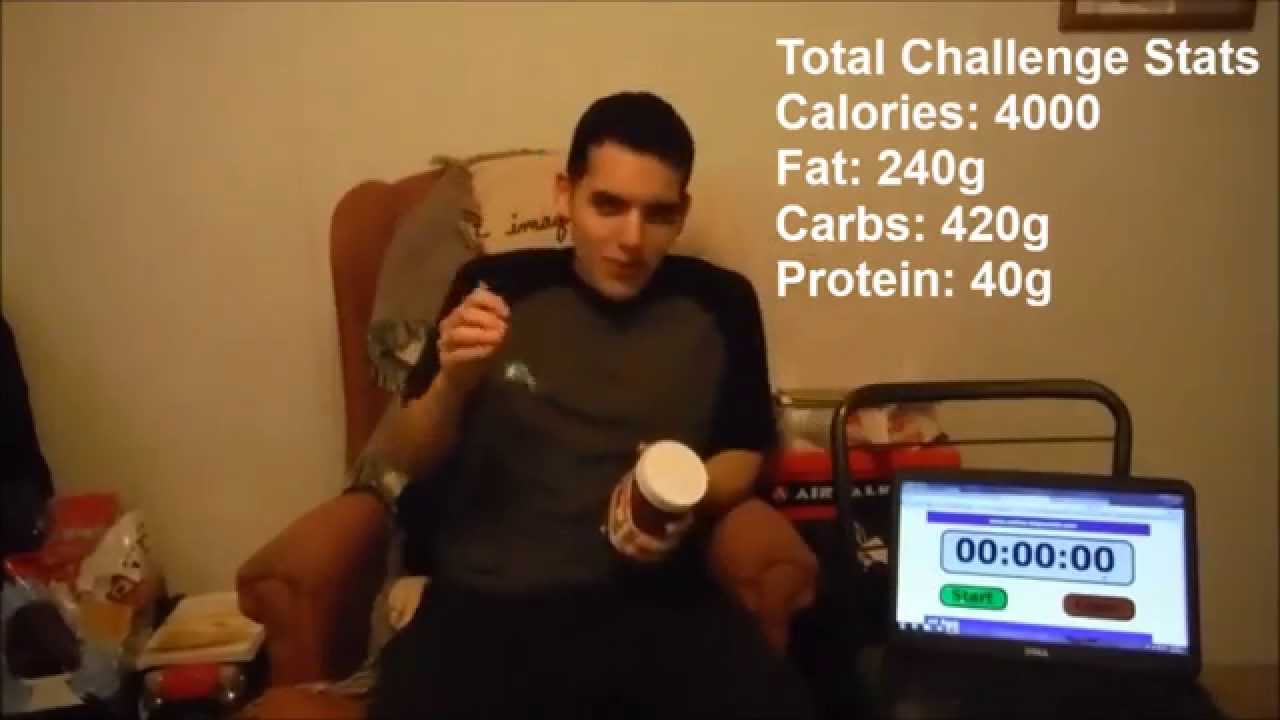 750g jar of nutella Challenge!