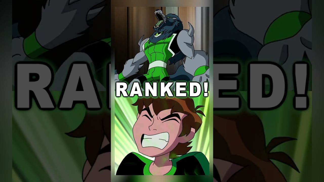 Рейтинг лучших и худших трансформаций Блицвольфера в Ben 10! #ben10 #ranked #fyp