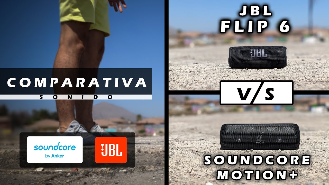 un SONIDO ROBUSTO 🤭👑 | JBL Flip6 v/s Soundcore Motion+ | Comparativa de sonido | Español 🟠