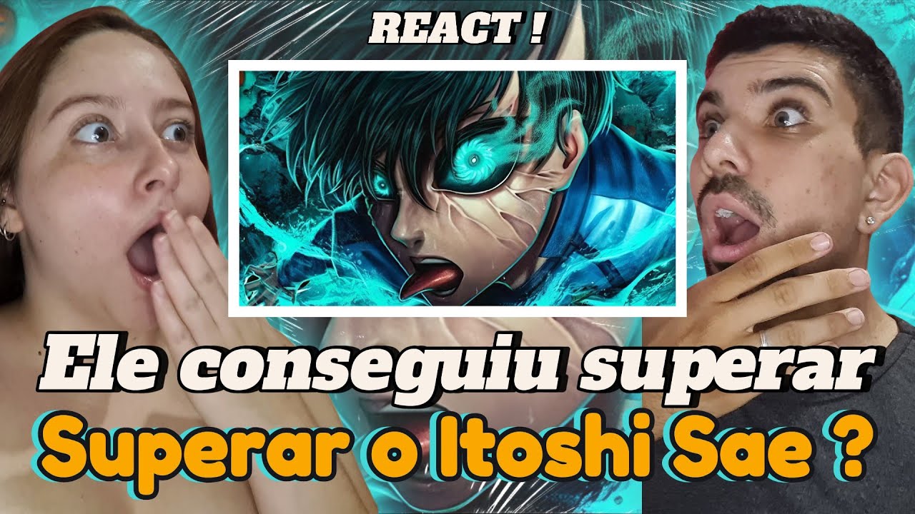♪ Itoshi Rin (Blue Lock) | ABSOLUTA DESTRUIÇÃO | AniRap | 🔥REACT CASAL NERD