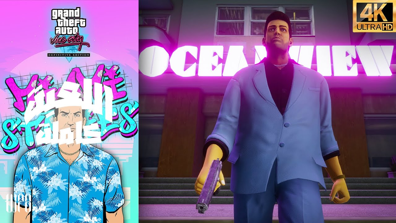 تختيم قراند فايس سيتي النسخة النهائية (مترجم عربي)  | GTA VICE CITY DEFINITIVE EDITION FULL GAME
