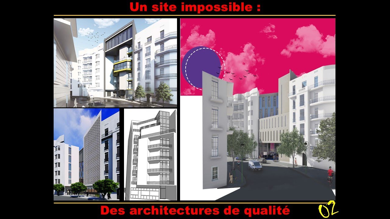 Intégration architecturale : Un site impossible : Des architectures de qualité 02 (Didouche Mourad)
