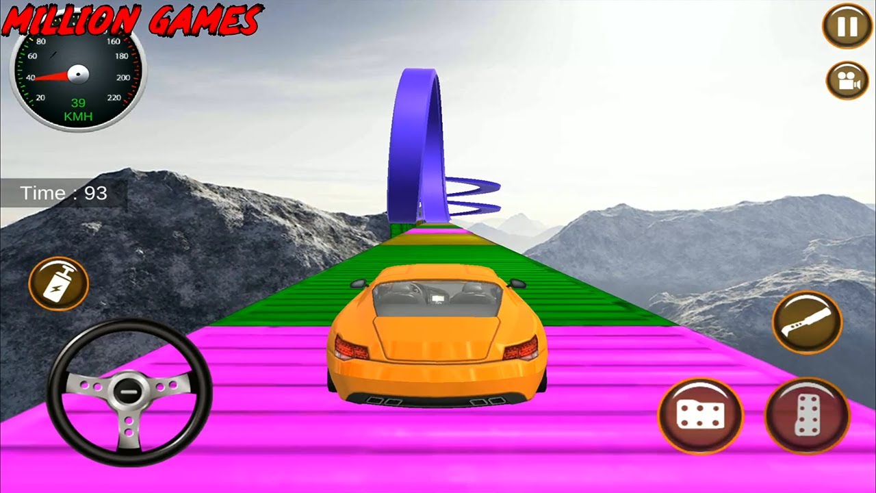 Stunt Car Impossible Tracks 3D Mega Ramp Car racer - Impossible Games- Android - Games - Gameplay