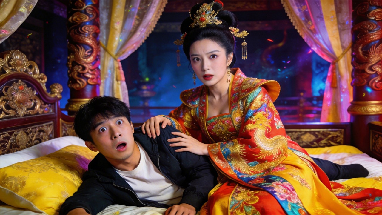 窮小夥意外穿越，一睜眼就在女帝床上！幸好他有無敵按摩術！直接俘獲女帝！TGDJ