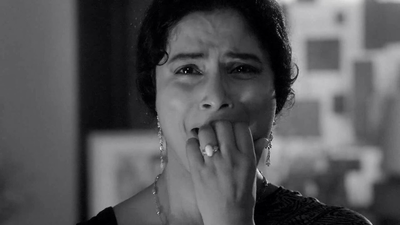 Nayak 1966   Satyajit Ray   Uttamkumar and Sumita Sanyal in a Night