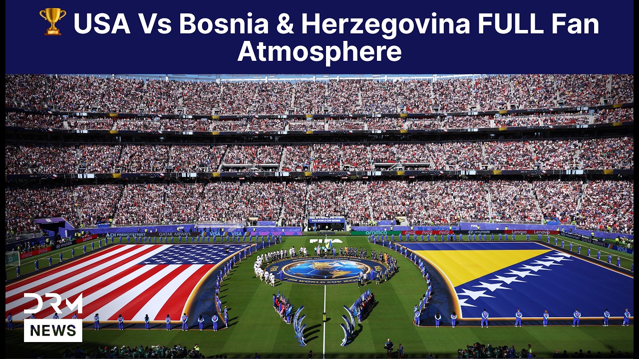 USA vs Bosnia & Herzegovina | Fans Flood Santa Clara for FIFA World Cup 2026 Round of 32 | AD15