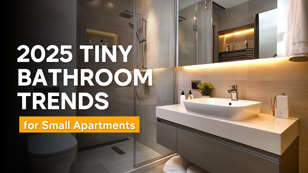 2025 Tiny Bathroom Trends for Small Apartments - Maximizing Compact Spaces with Smart Fixtures