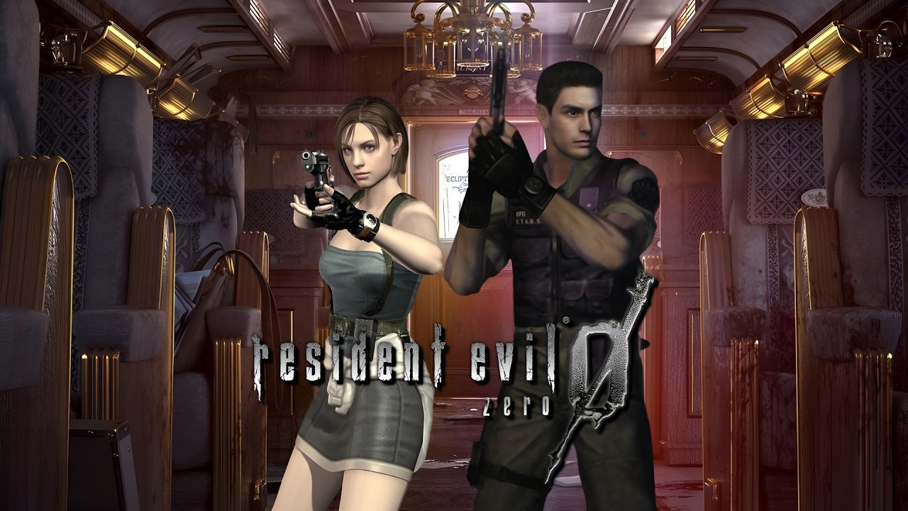 Playing Resident Evil 0 (with Chris & Jill)
