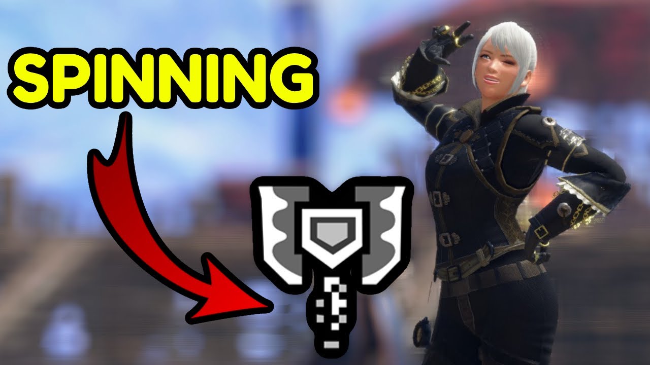 Spinning Axe Charge Blade Therapy Monster Hunter