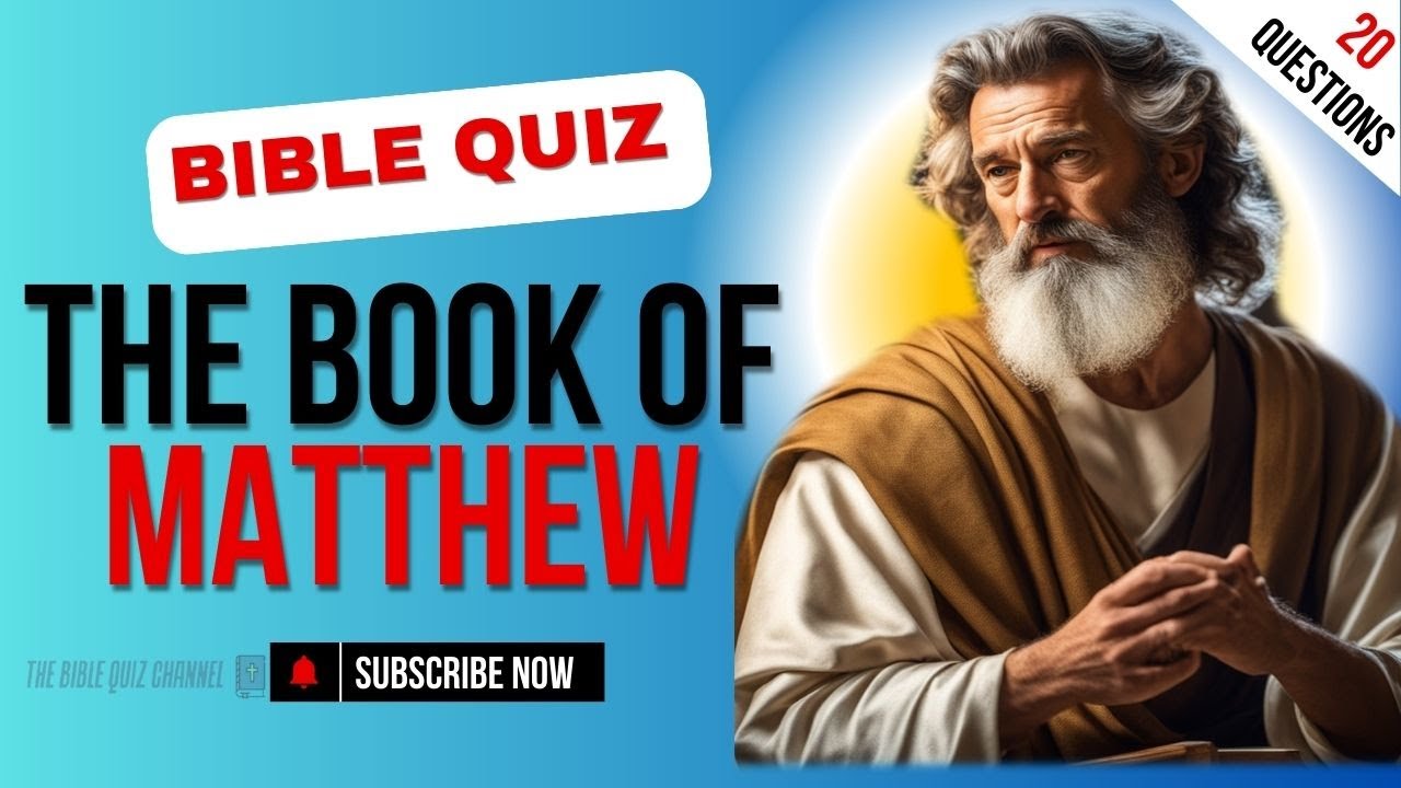 КНИГА ОТ МАТФЕЯ | Библейская викторина #викторина #библия