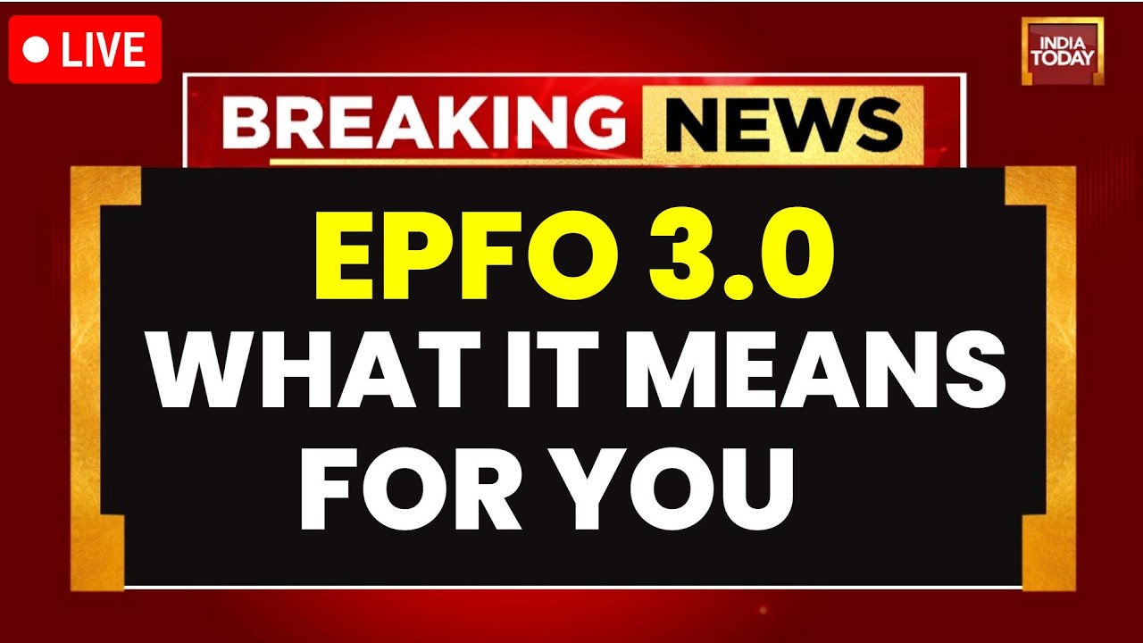 LIVE: Big EPFO Changes Coming Soon | What They Mean For You? | UPI Withdrawls | EPF Interest Credit