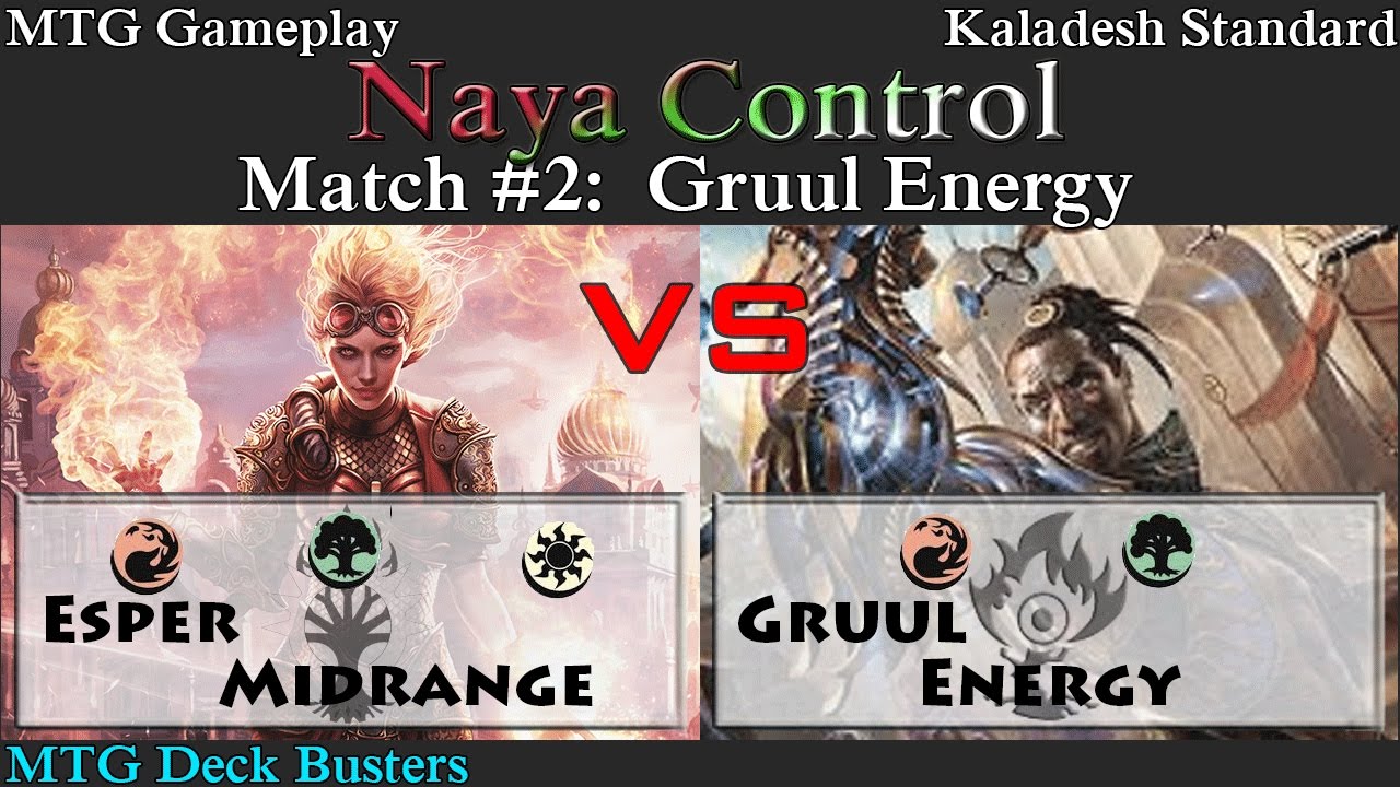 Naya Control Match #2:  Gruul Energy MTG Gameplay