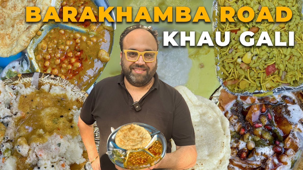 Barakhamba Road Khaugali | Chole Bhature, Healthy Poha, Chole Kulche, Dahi Bhalle, Upma, Rasmalai