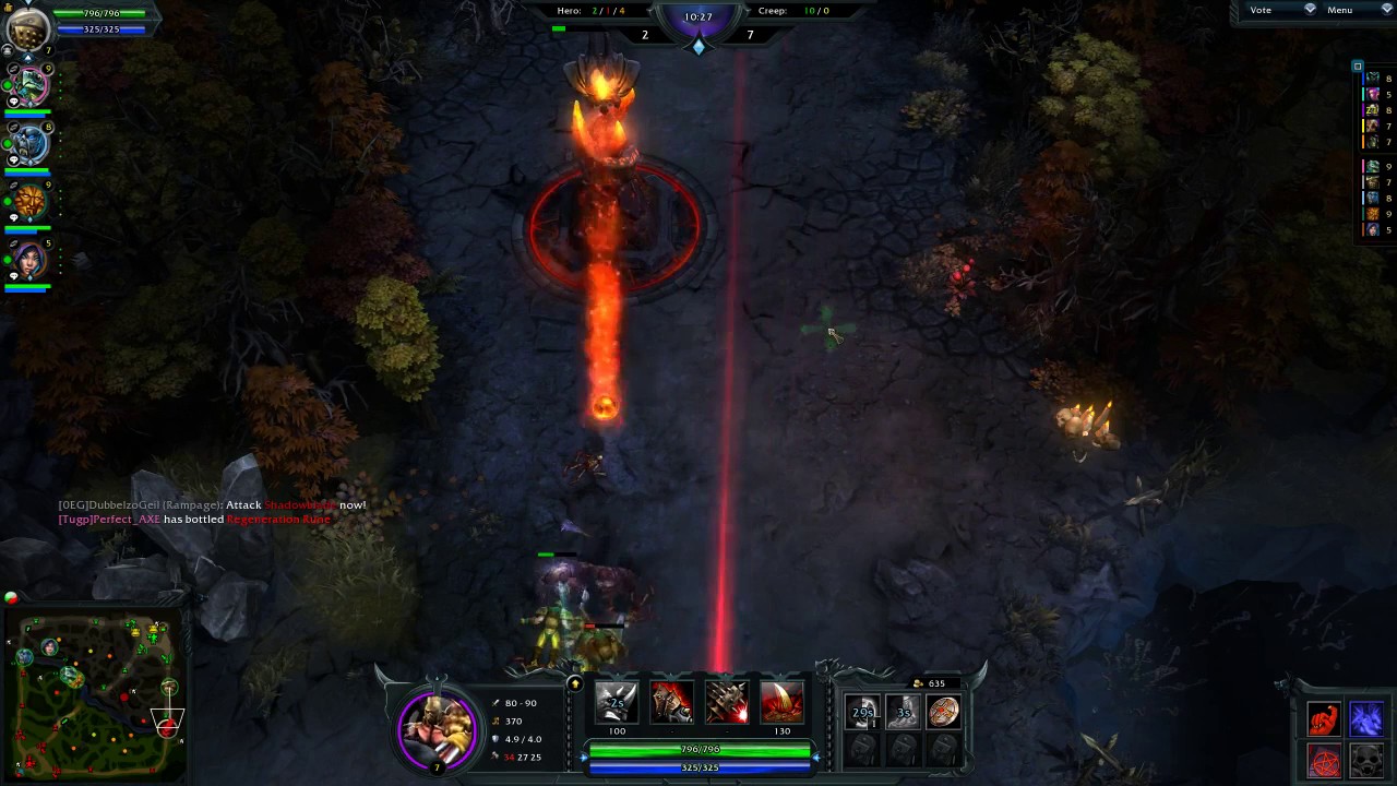 [HON]  Rampage suicide lane