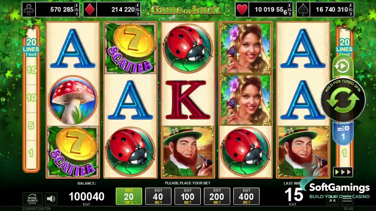 Amusnet Interactive - Game of Luck - Gameplay Demo