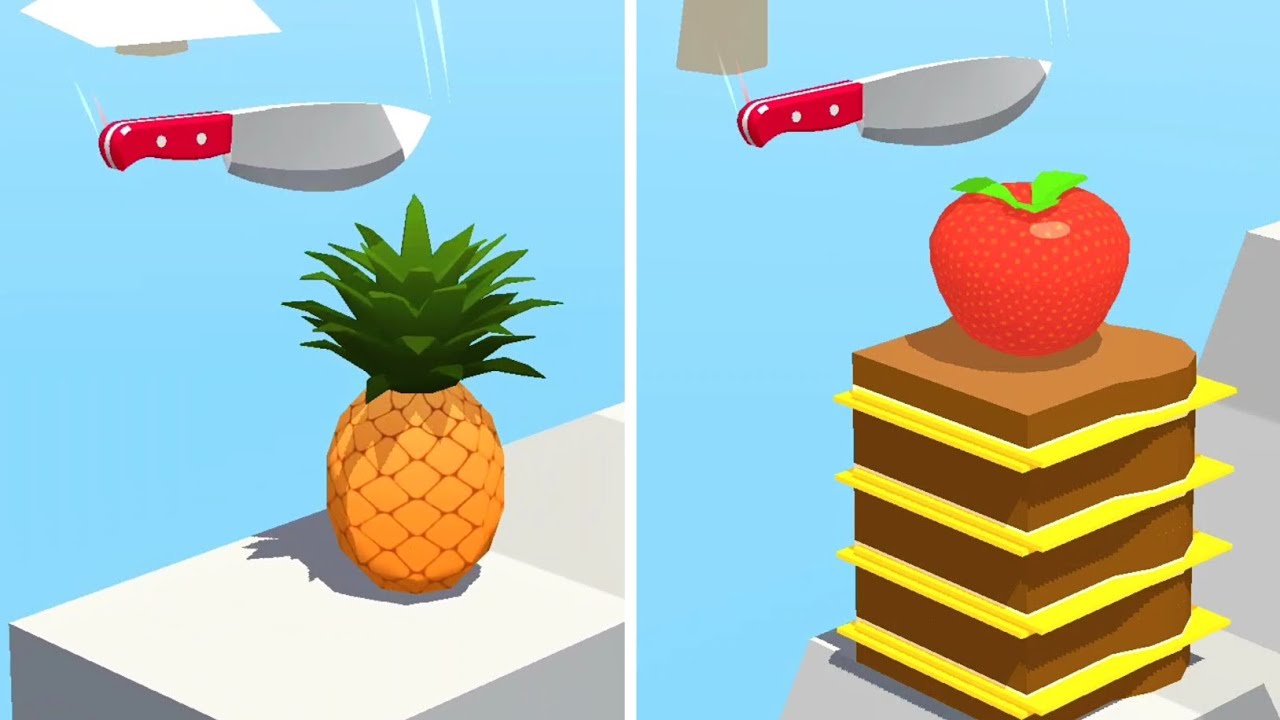 Slice It All Game! Very Satisfying and Relaxing ASMR Slicing Video NEW UPDATE