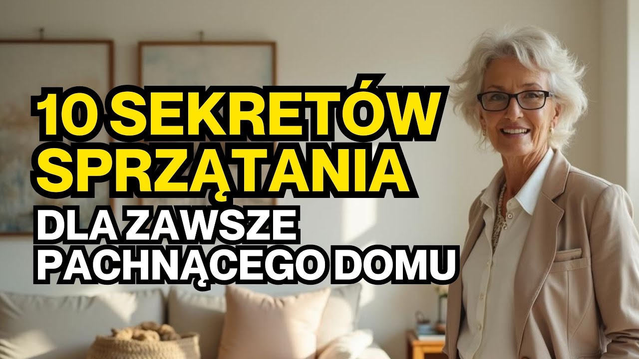 10 Sekretów Sprzątania Profesjonalistów, Dzięki Którym Twój Dom Zawsze Pachnie Pięknie