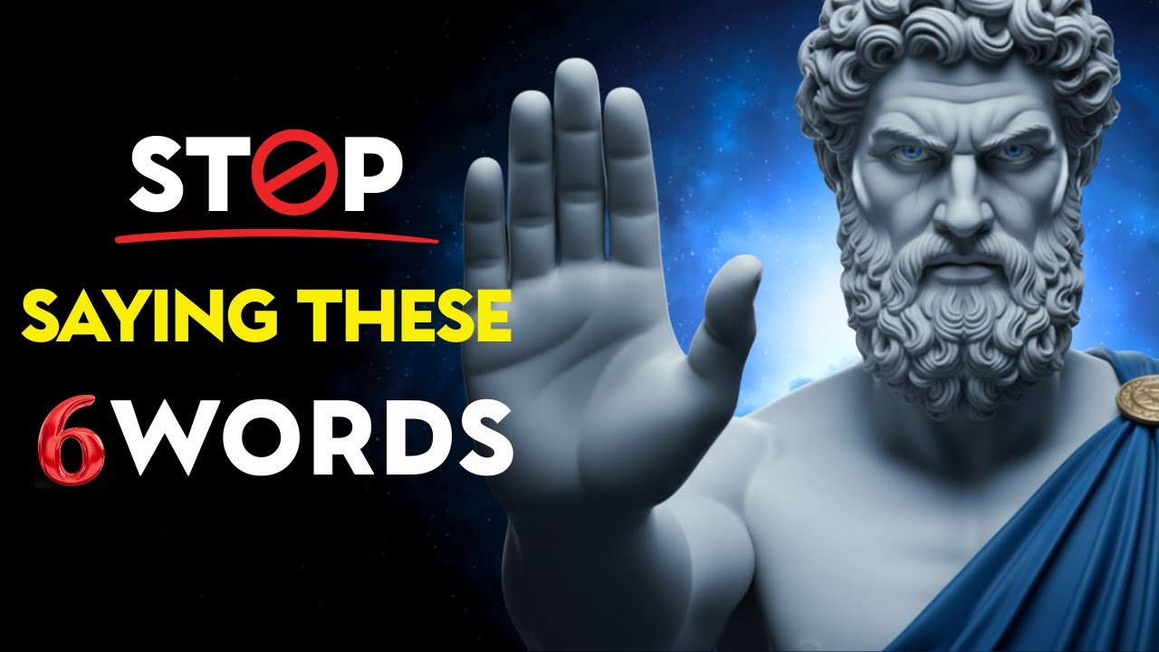 NEVER Say These 6 Words   They Make You Look WEAK Immediately | Stoic Philosophy