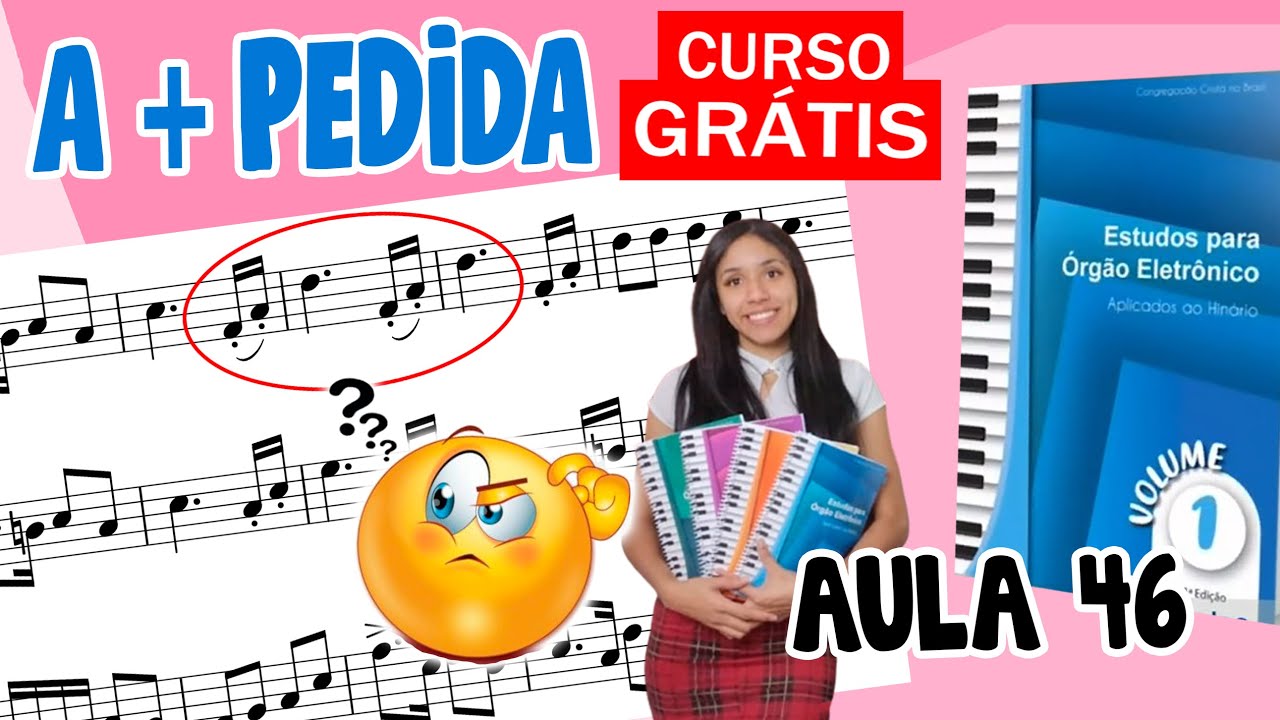 Estudo 31 volume 1 - Novos Métodos p/ Organista - Aula 46 - JG Organista