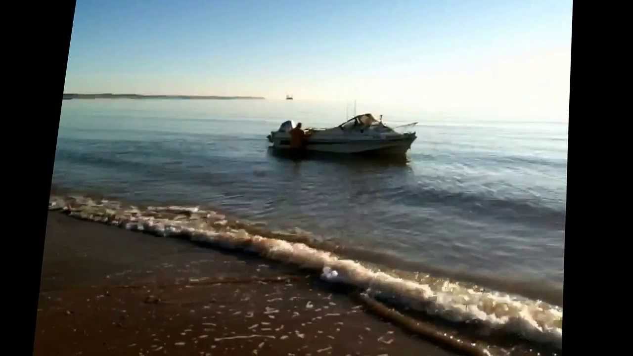 Fred's launch at Bridlington Bay Boat Launch September 2013.
