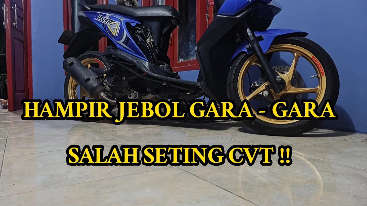 Hampir jebol gara - gara ini / beat karbu bore up 130 harian