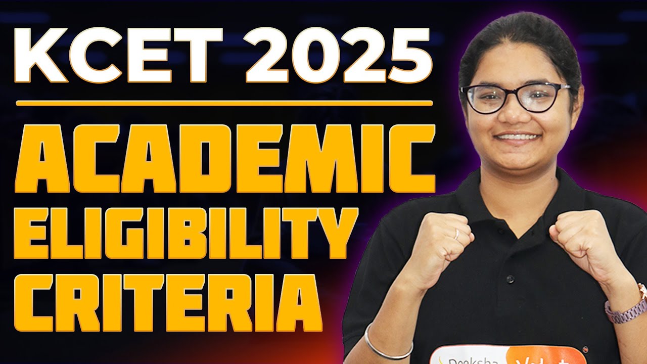 📢 Academic Eligibility for KCET 2025 – Everything You Need to Know! 🎯