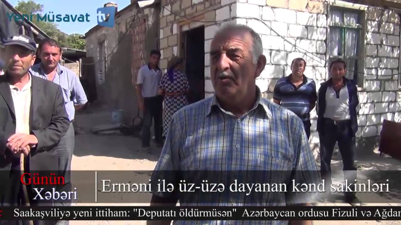 Erməni ilə üz-üzə dayanan Quşçu Ayrımın sakinləri