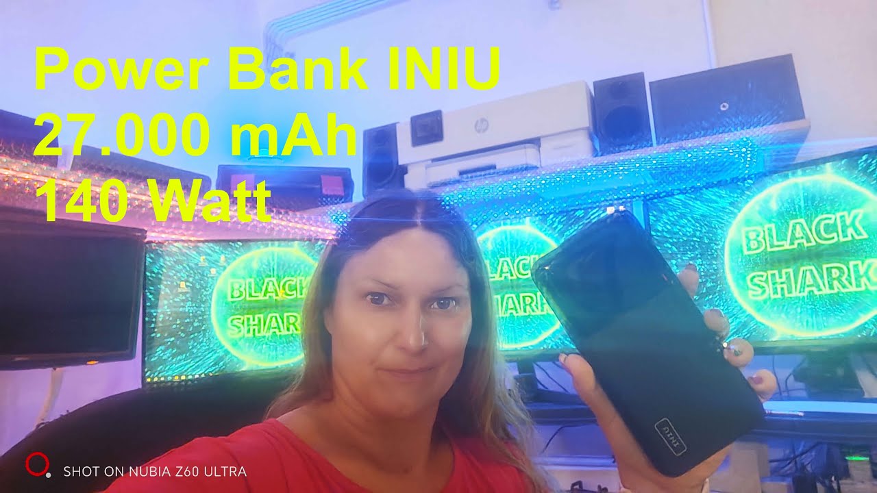 Power Bank INIU 140 Watt - 27.000 mAh, ricarico anche il portatile. Sarà il Power Bank DEFINITIVO?