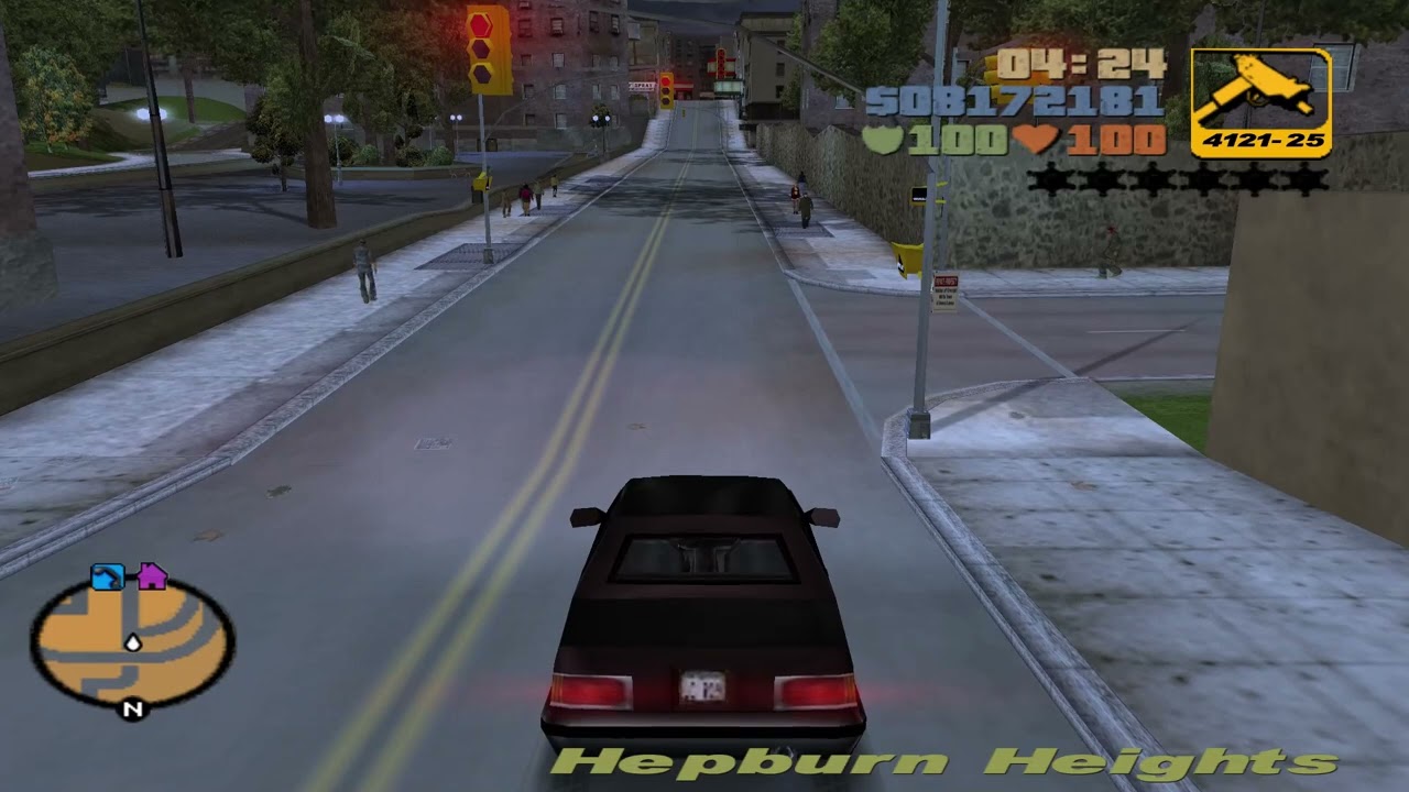 Liberty City cruise along with K JAH