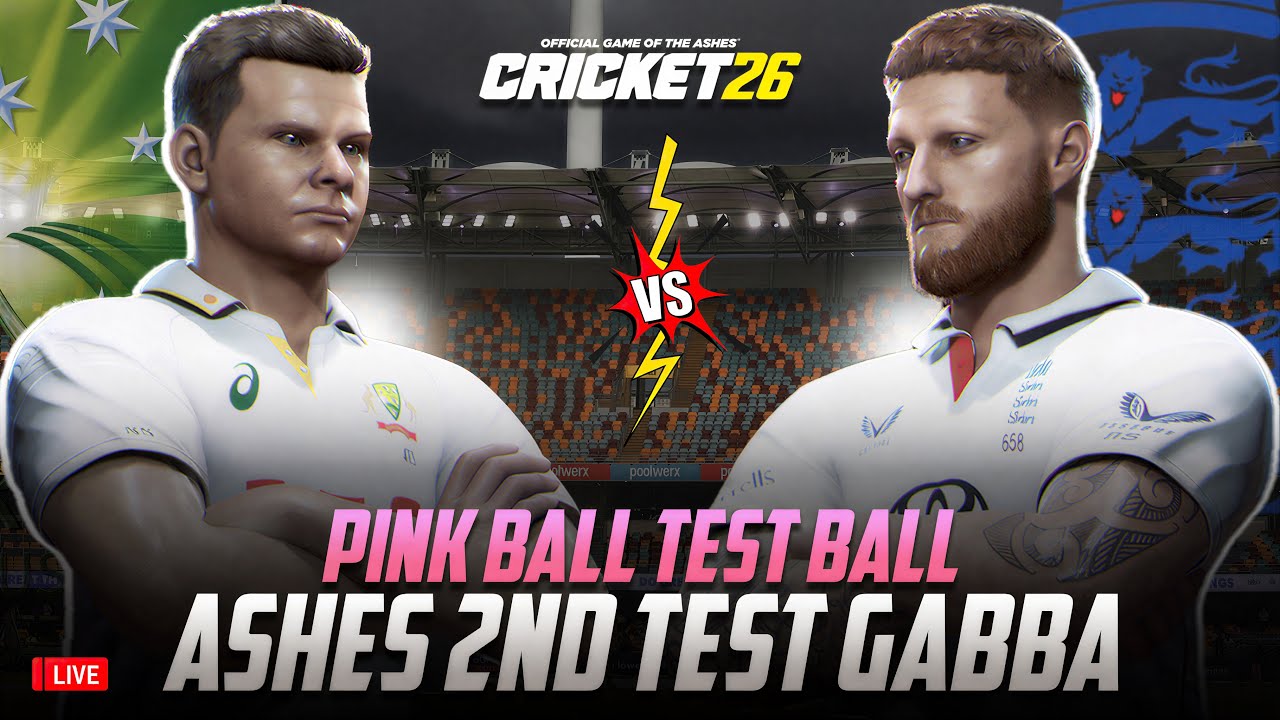 💥Australia vs England 2nd Test at The Gabba | Cricket 26 Gameplay🏏