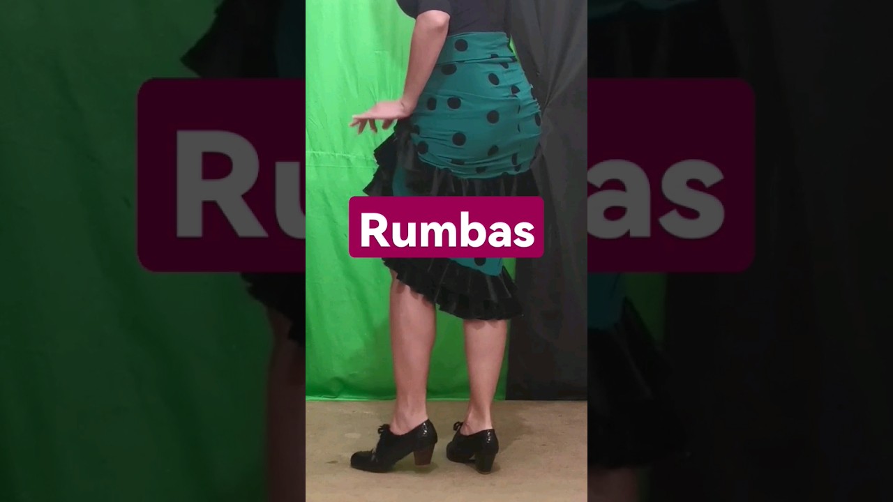 ¿Como son los pasos de las Rumbas? #shorts #flamenco #bailaora  short