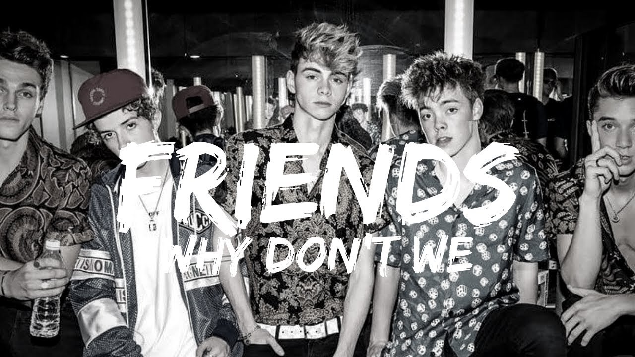 'friends' but you're in a bathroom at a party
