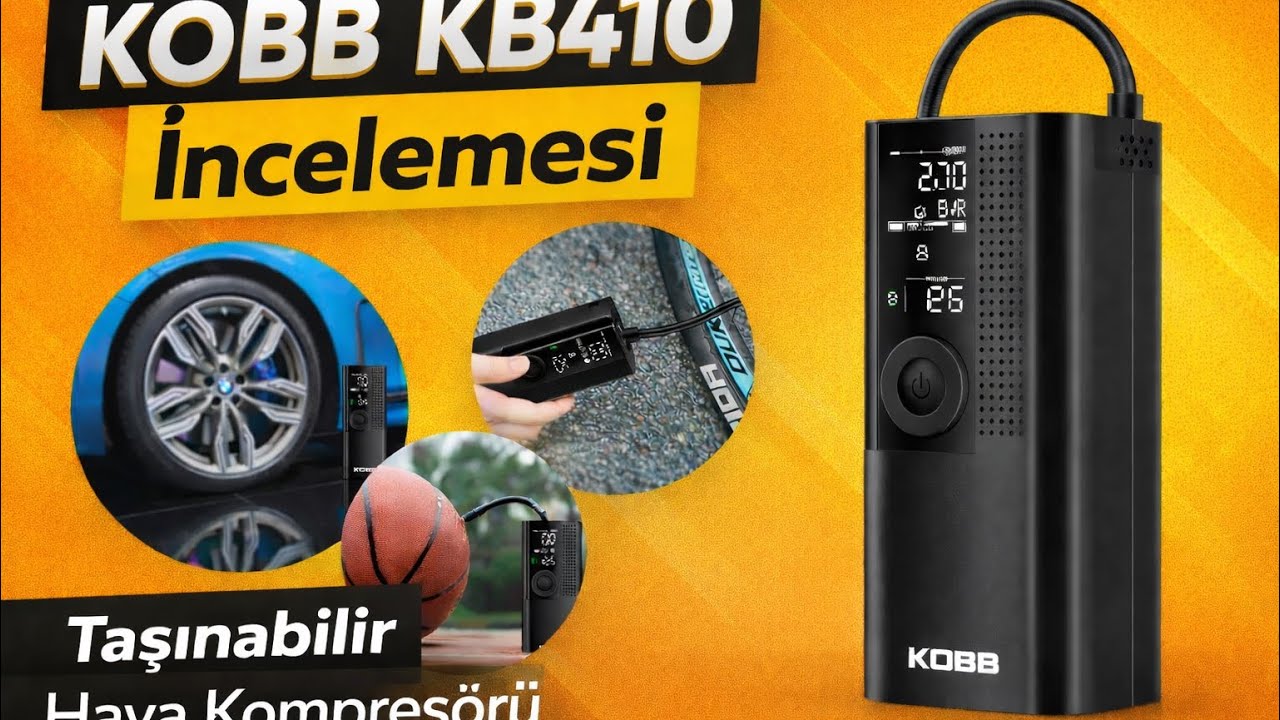 KOBB KB410 Akıllı Hava Pompası - İncelemesi