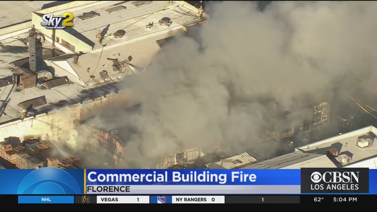 Three Injured In Florence Commercial Building Fire
