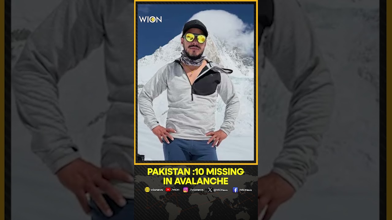 Renowned Climber Nirmal Purja Among 10 Missing After Pakistan Avalanche | Shorts