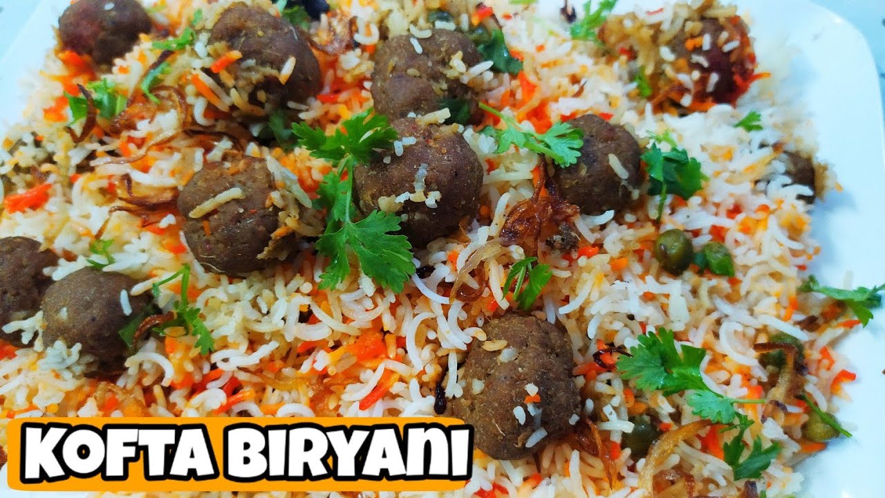 Kofta Biryani/Lucknowi famous authentic kofti matar pullao*With ENGLISH SUBTITLES*