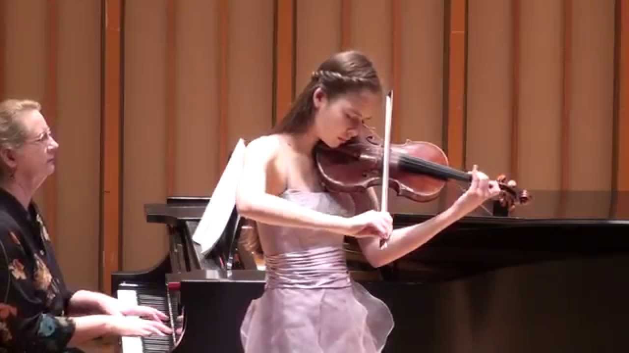 Geneva Lewis - Barber Violin Concerto 2nd Mvt. Andante