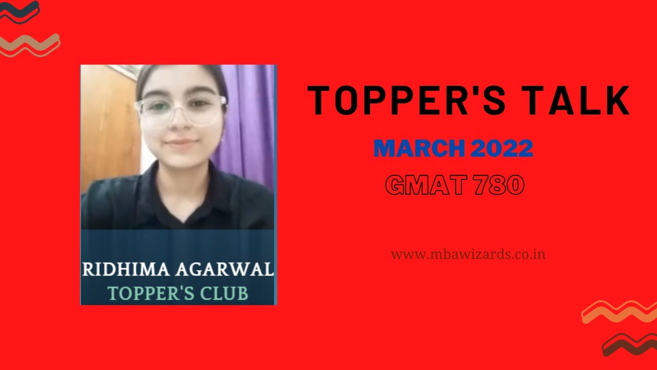 GMAT Topper | GMAT 2021| GMAT admission consultant | Gmat | MBA Exam | Ivyleague