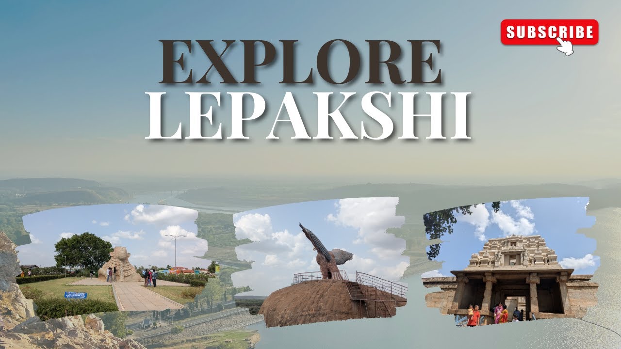 Exploring Lepakshi Temple – Hanging Pillar, Giant Nandi & Vijayanagara Art!